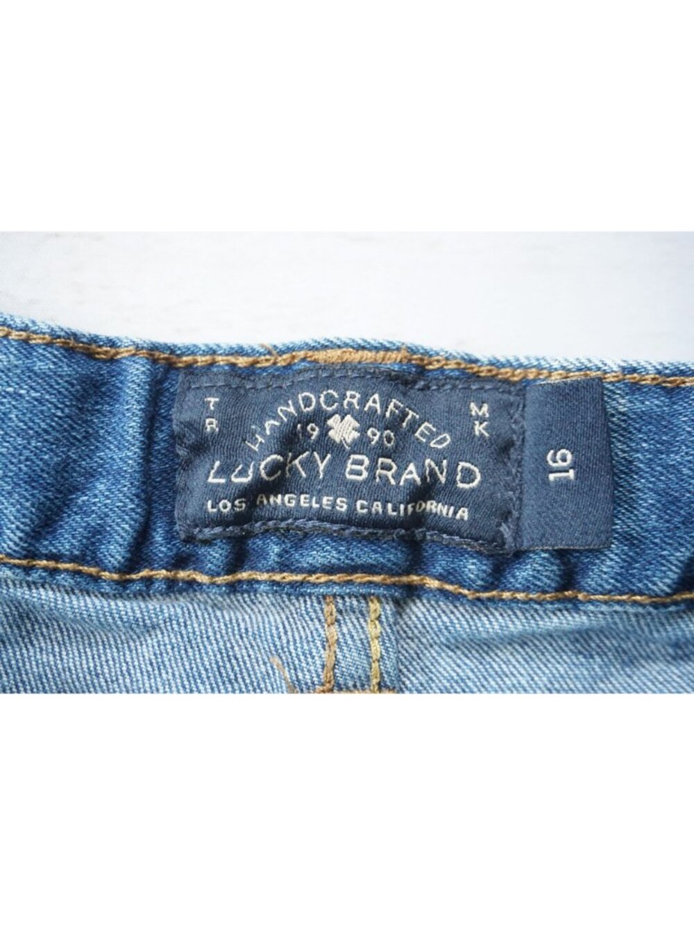Lucky Brand Girls Denim Authentic Skinny Jeans - Size 16 - Picture 5 of 8